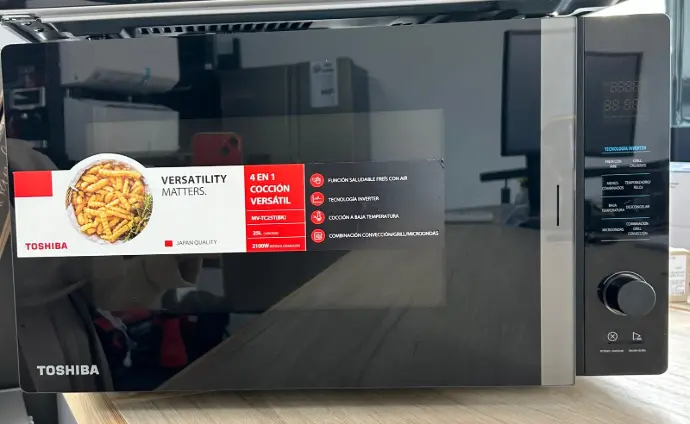 MICROONDAS TOSHIBA 4 EN 1 CON CONVECCIÓN